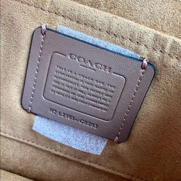 New Coach Limited Edition Leather Crossbody With Diary Embroidery - Picture 15 of 16